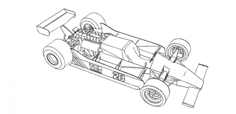 Williams FW 07 (Plná velikost v novém okně) Williams FW 07