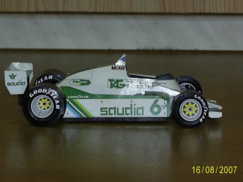 WILLIAMS FW 08  K.Rosberg 1982