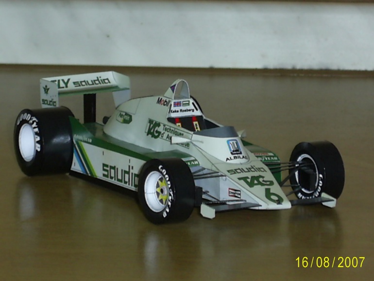 WILLIAMS FW 08  K.Rosberg 1982