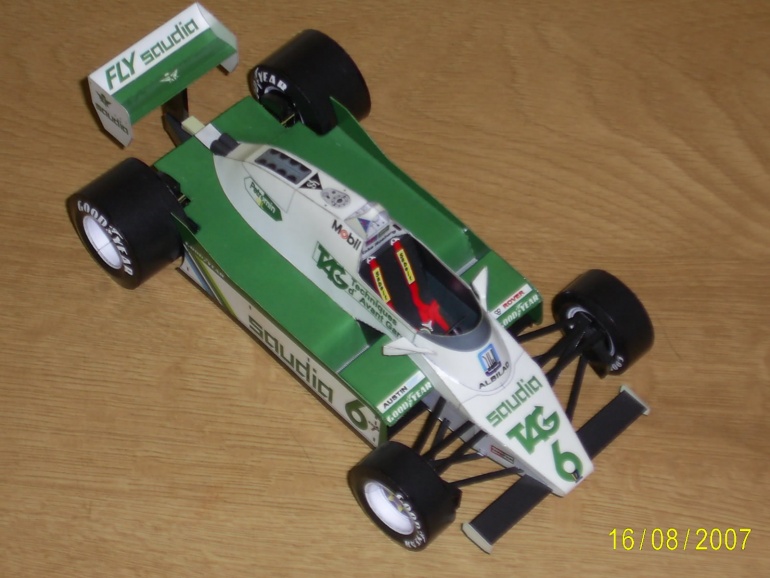 WILLIAMS FW 08  K.Rosberg 1982