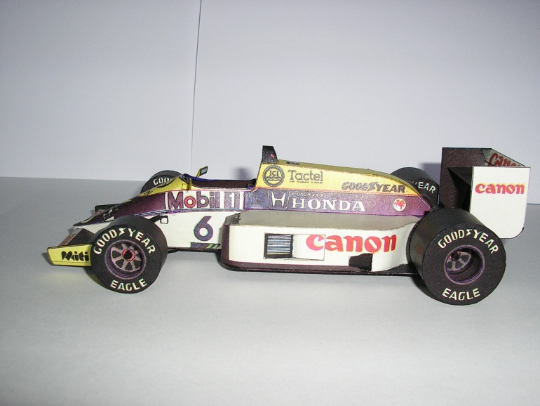 Williams FW 11 Honda (Plná velikost v novém okně) Williams FW 11 Honda