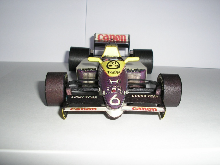 Williams FW 11 Honda (Plná velikost v novém okně) Williams FW 11 Honda