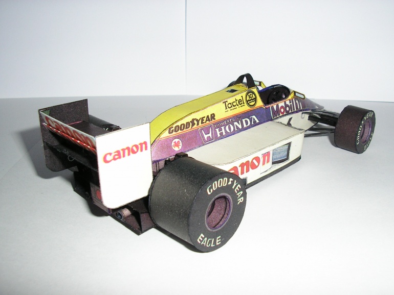 Williams FW 11 Honda (Plná velikost v novém okně) Williams FW 11 Honda