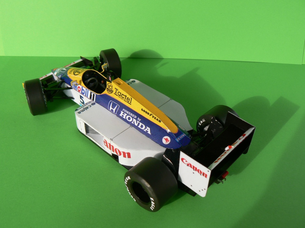 WILLIAMS FW 11-Nigel Mansell,GP Belgie (Plná velikost v novém okně) WILLIAMS FW 11-Nigel Mansell,GP Belgie