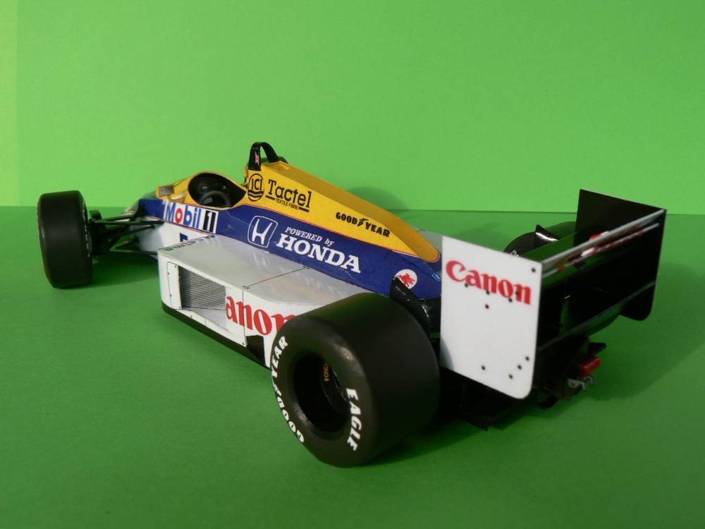 WILLIAMS FW 11-Nigel Mansell,GP Belgie (Plná velikost v novém okně) WILLIAMS FW 11-Nigel Mansell,GP Belgie