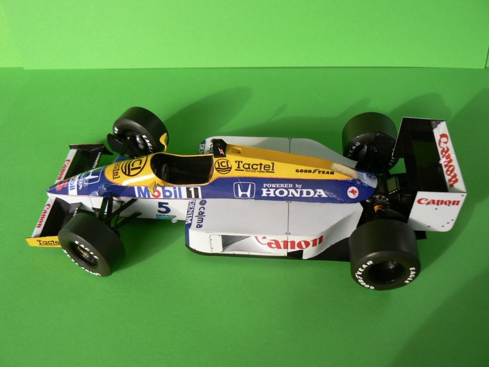 WILLIAMS FW 11-Nigel Mansell,GP Belgie (Plná velikost v novém okně) WILLIAMS FW 11-Nigel Mansell,GP Belgie
