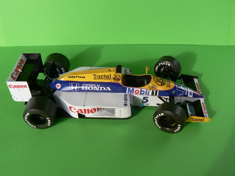 WILLIAMS FW 11-Nigel Mansell,GP Belgie (Plná velikost v novém okně) WILLIAMS FW 11-Nigel Mansell,GP Belgie