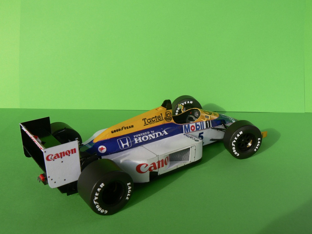 WILLIAMS FW 11-Nigel Mansell,GP Belgie (Plná velikost v novém okně) WILLIAMS FW 11-Nigel Mansell,GP Belgie