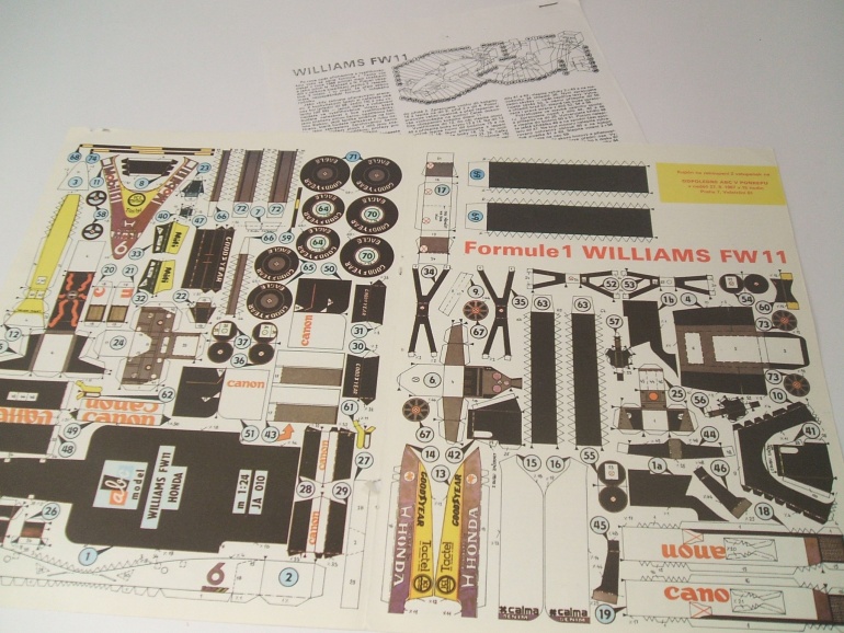 Williams FW 11 B (Plná velikost v novém okně) Williams FW 11 B