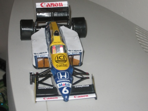 Williams FW 11B N.Piquet GP Hungaria 1987 Williams FW 11B N.Piquet GP Hungaria 1987