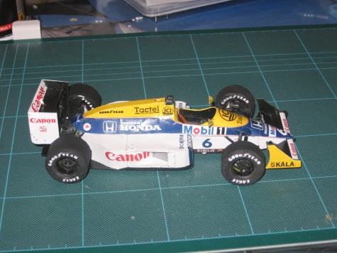 Williams FW 11B N.Piquet GP Hungaria 1987 Williams FW 11B N.Piquet GP Hungaria 1987