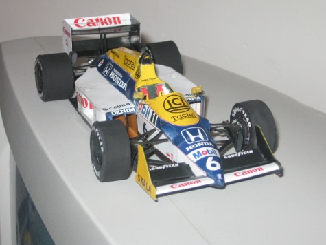 Williams FW 11B N.Piquet GP Hungaria 1987 Williams FW 11B N.Piquet GP Hungaria 1987