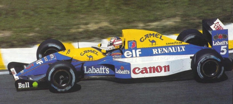 Williams FW 14B (Pln� velikost v nov�m okn�) Williams FW 14B