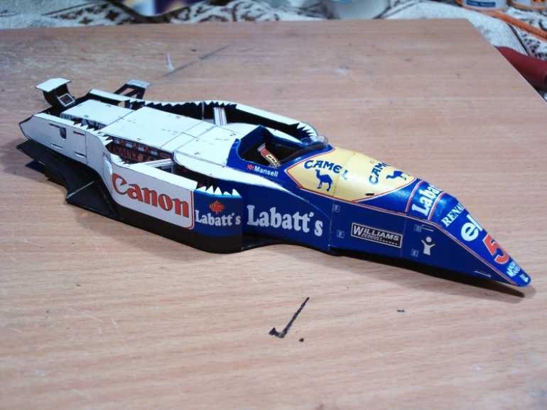 Williams FW 14B (Plná velikost v novém okně) Williams FW 14B