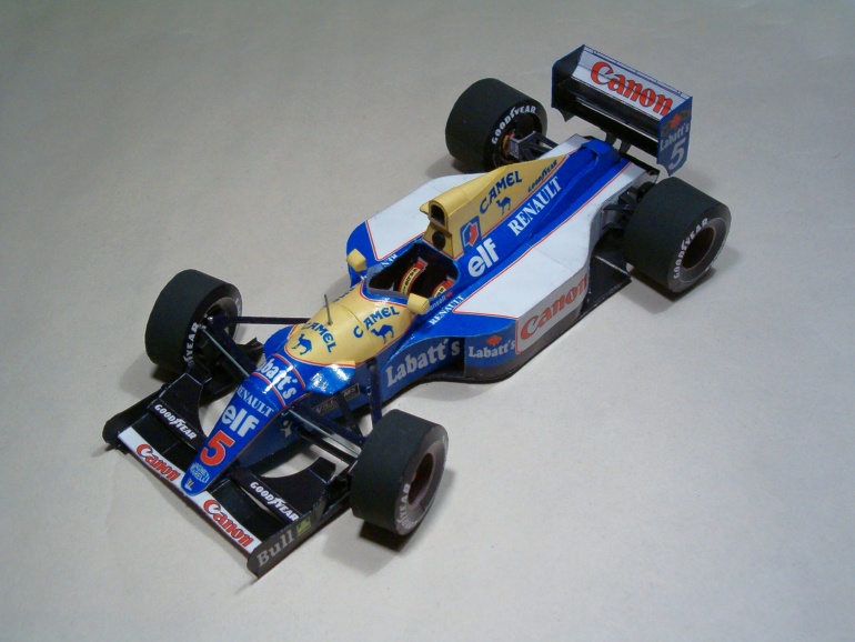 Williams FW 14B (Plná velikost v novém okně) Williams FW 14B