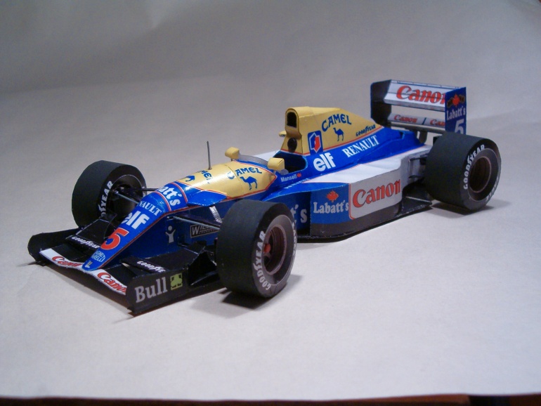 Williams FW 14B (Plná velikost v novém okně) Williams FW 14B