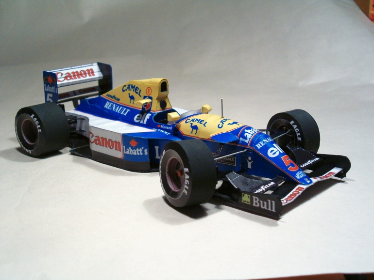 Williams FW 14B (Plná velikost v novém okně) Williams FW 14B