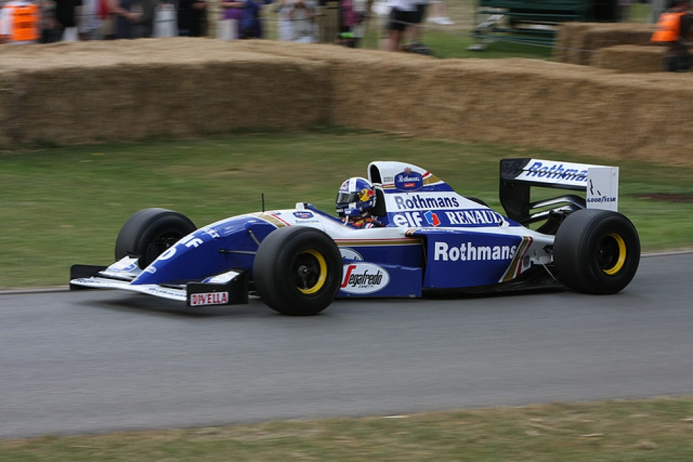 Williams FW-16, 1994 GP Francie - Nigel Mansell
