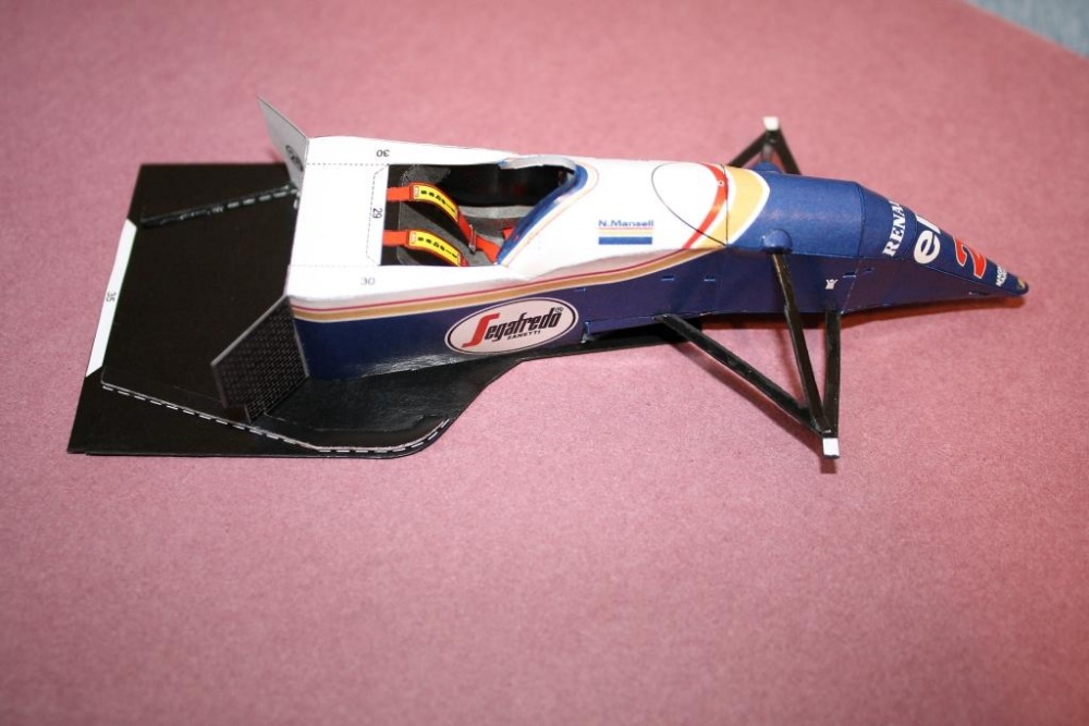 Williams FW-16, 1994 GP Francie - Nigel Mansell