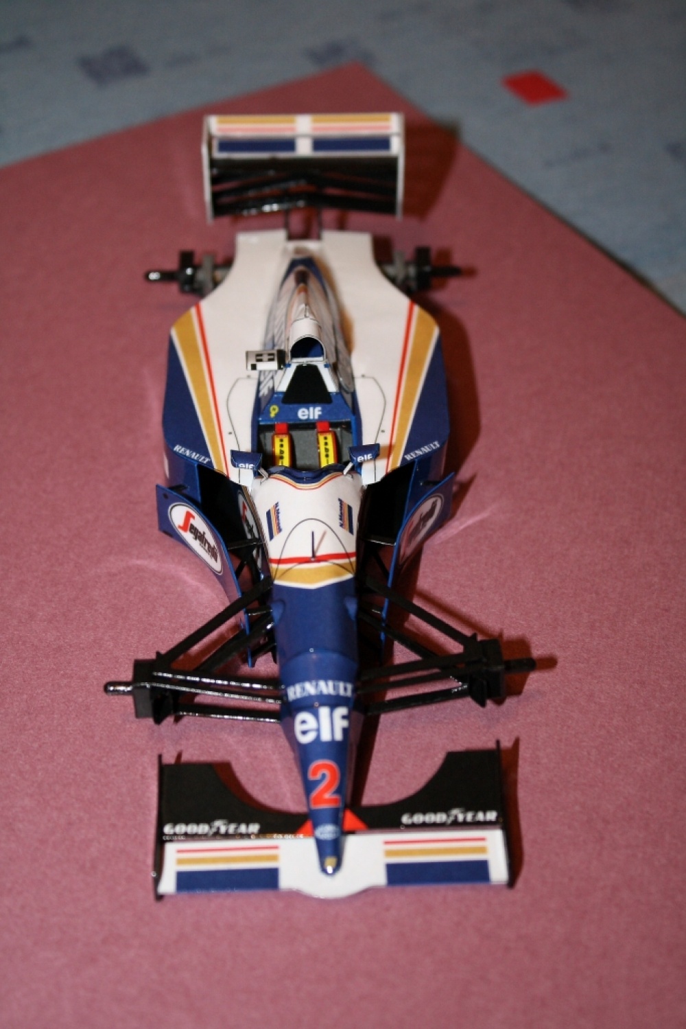 Williams FW-16, 1994 GP Francie - Nigel Mansell