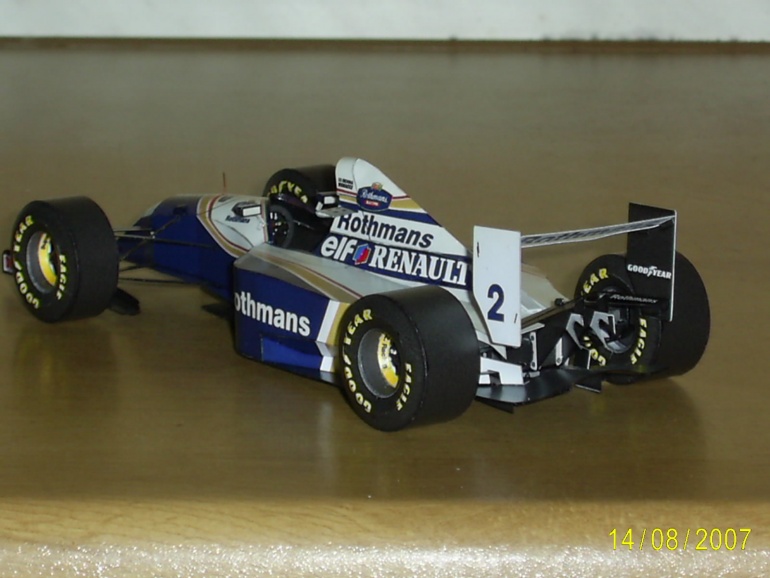 Williams FW-16 D.Hill+A.Senna 1994 (Plná velikost v novém okně) Williams FW-16 D.Hill+A.Senna 1994