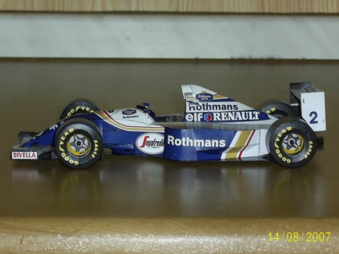 Williams FW-16 D.Hill+A.Senna 1994 Williams FW-16 D.Hill+A.Senna 1994