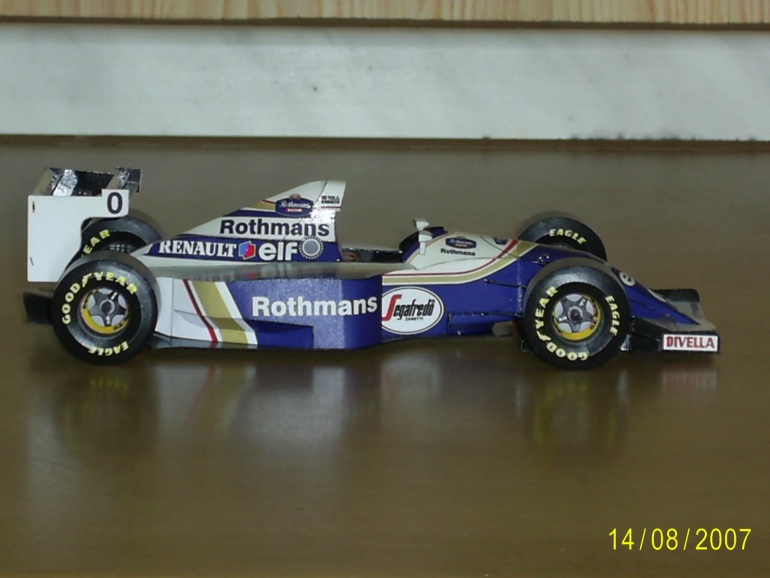 Williams FW-16 D.Hill+A.Senna 1994 (Plná velikost v novém okně) Williams FW-16 D.Hill+A.Senna 1994