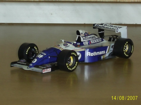 Williams FW-16 D.Hill+A.Senna 1994 Williams FW-16 D.Hill+A.Senna 1994