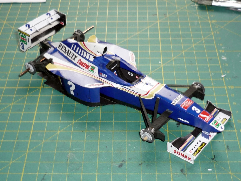 Williams FW 19 - Jacques Villneuve - Francie 1997 (Plná velikost v novém okně) Williams FW 19 - Jacques Villneuve - Francie 1997