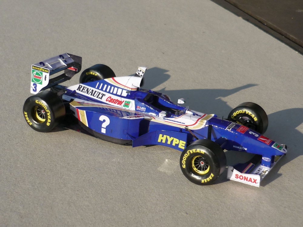 Williams FW 19 - Jacques Villneuve - Francie 1997 (Plná velikost v novém okně) Williams FW 19 - Jacques Villneuve - Francie 1997