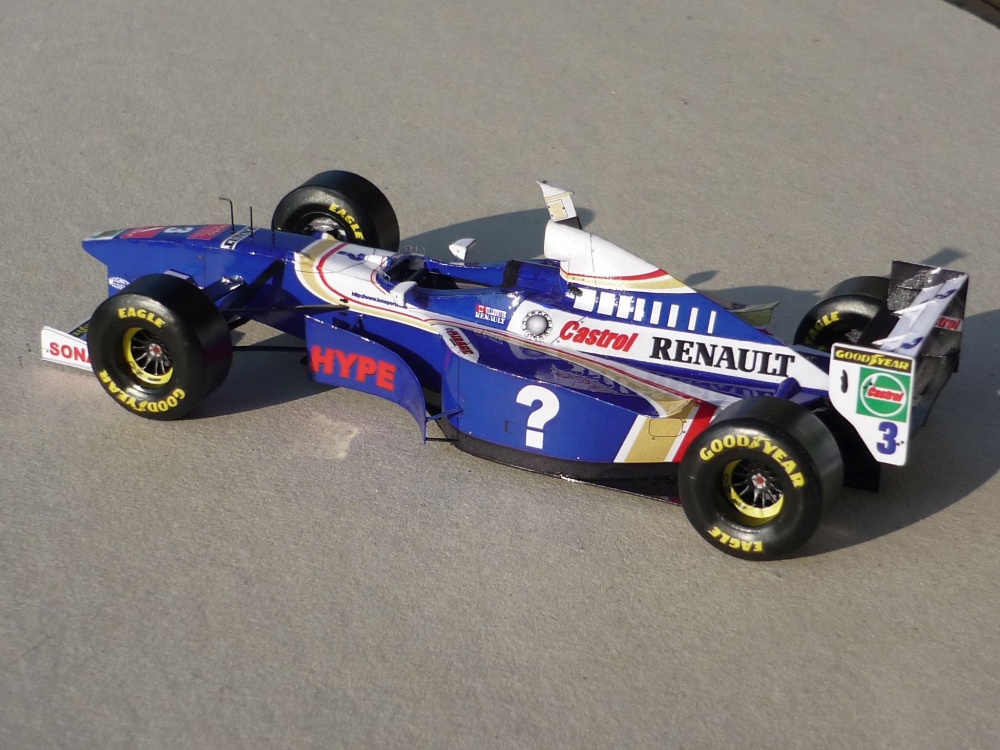 Williams FW 19 - Jacques Villneuve - Francie 1997 (Plná velikost v novém okně) Williams FW 19 - Jacques Villneuve - Francie 1997