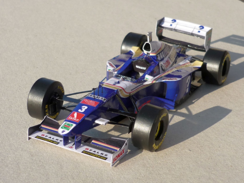 Williams FW 19 - Jacques Villneuve - Francie 1997 (Plná velikost v novém okně) Williams FW 19 - Jacques Villneuve - Francie 1997