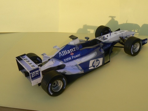WILLIAMS FW 25 2003-J.P.Montoya,Press and test version WILLIAMS FW 25 2003-J.P.Montoya,Press and test version