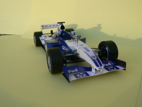 WILLIAMS FW 25 2003-J.P.Montoya,Press and test version WILLIAMS FW 25 2003-J.P.Montoya,Press and test version