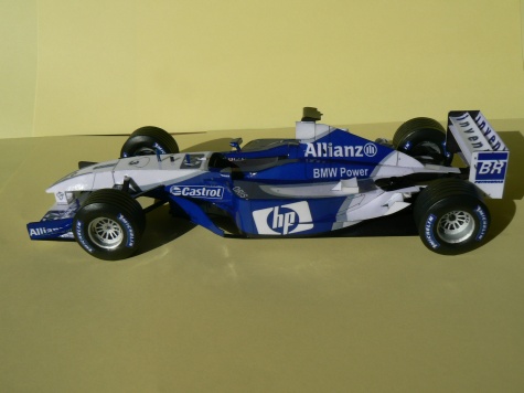 WILLIAMS FW 25 2003-J.P.Montoya,Press and test version