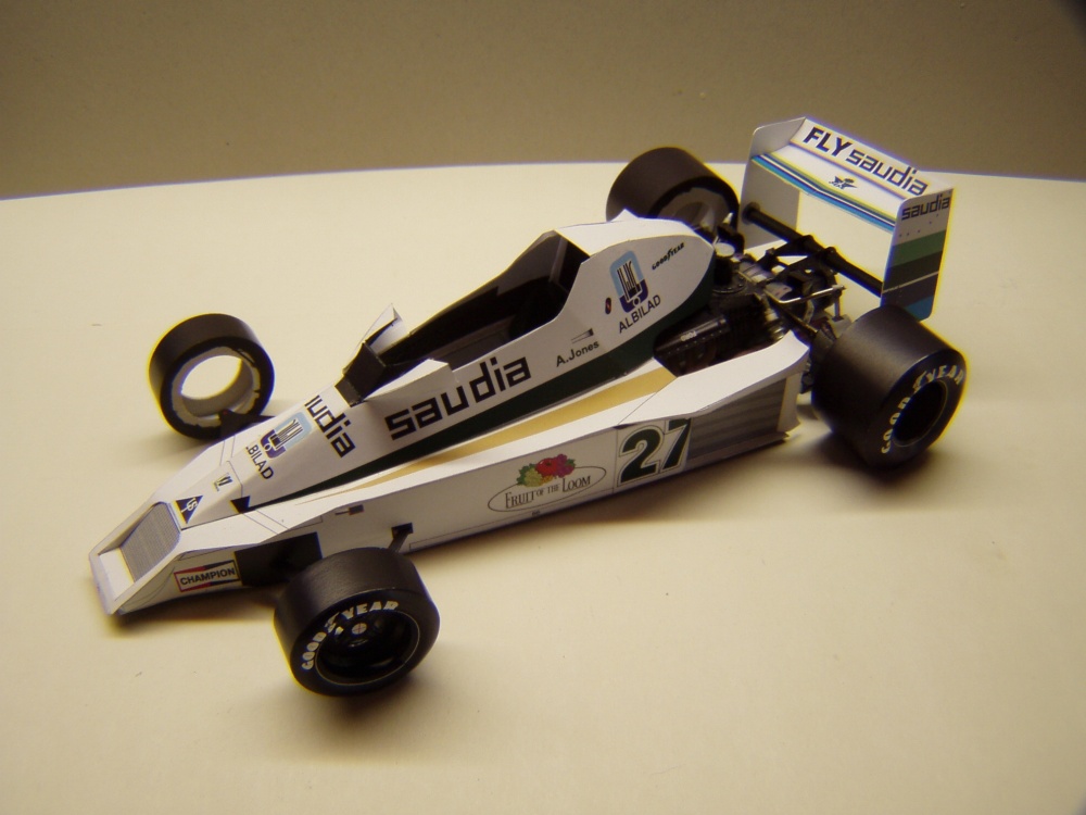 Williams FW06, 1978, A. Jones (Plná velikost v novém okně) Williams FW06, 1978, A. Jones
