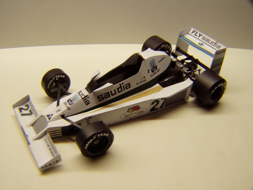 Williams FW06, 1978, A. Jones (Plná velikost v novém okně) Williams FW06, 1978, A. Jones