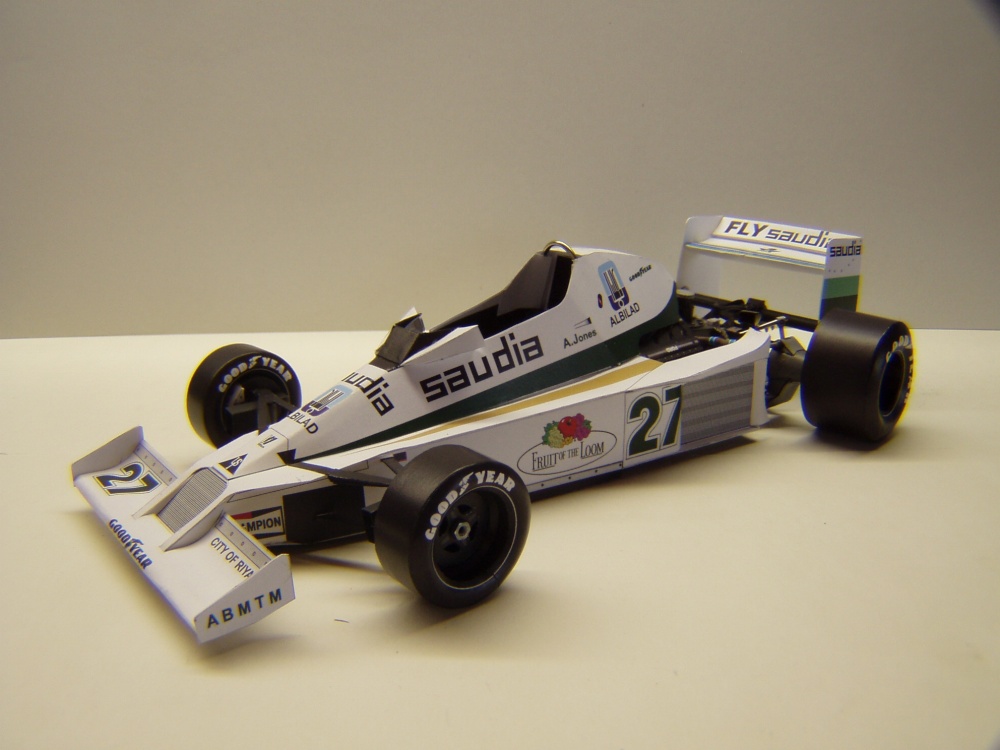 Williams FW06, 1978, A. Jones (Plná velikost v novém okně) Williams FW06, 1978, A. Jones