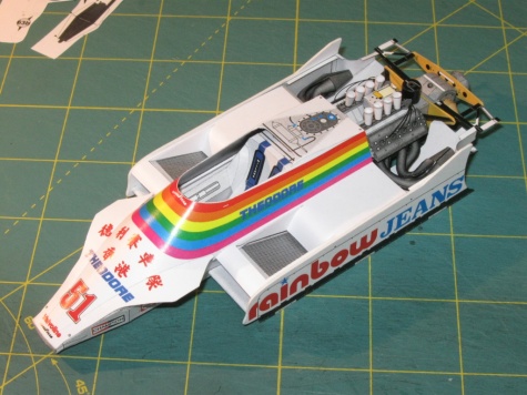 Williams FW07, 1980, G. Lees, GP USA - kvalifikace Williams FW07, 1980, G. Lees, GP USA - kvalifikace