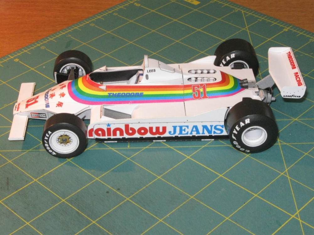 Williams FW07, 1980, G. Lees, GP USA - kvalifikace