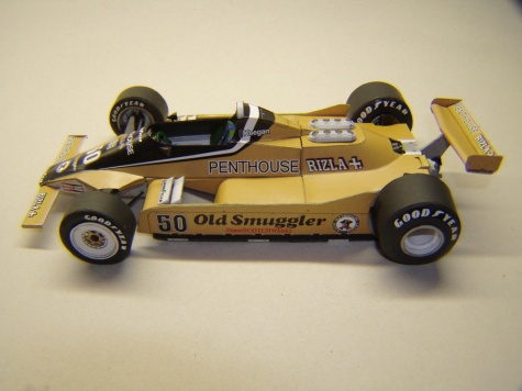 Williams FW07, 1980, R. Keegan, VC Itálie Williams FW07, 1980, R. Keegan, VC Itálie