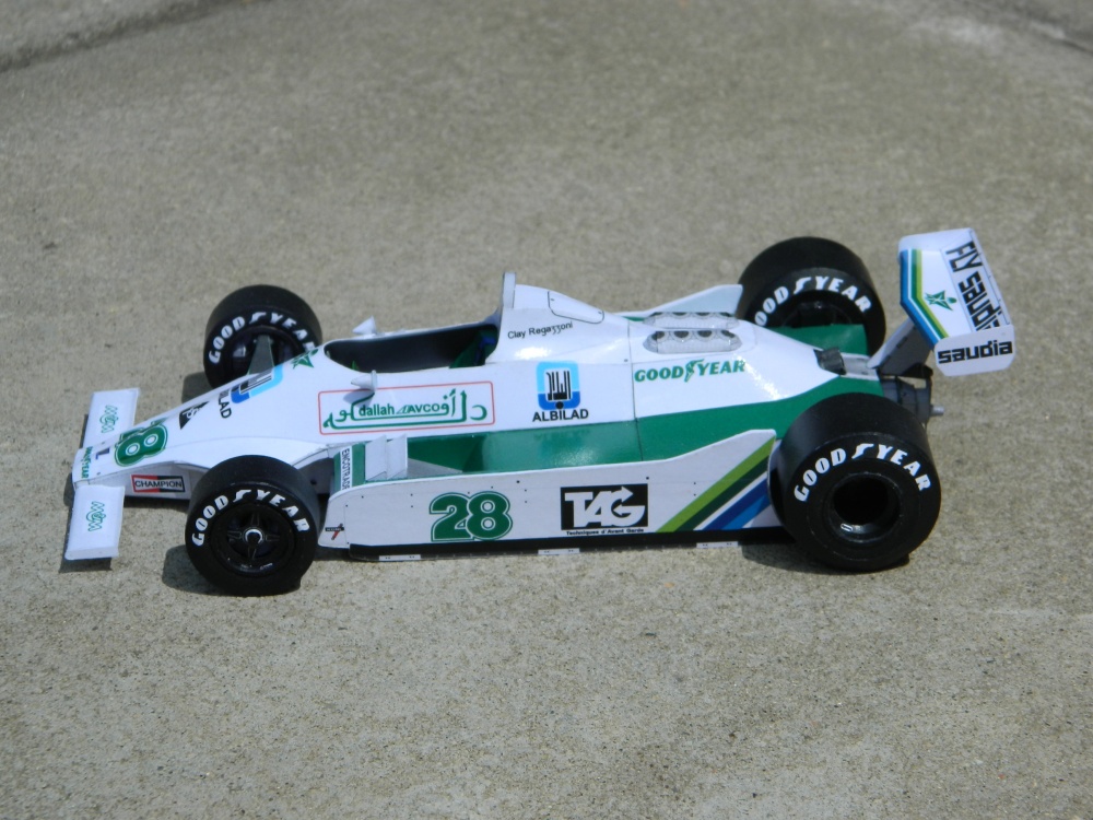 WILLIAMS FW07 C.Regazzoni British GP 1979 (Plná velikost v novém okně) WILLIAMS FW07 C.Regazzoni British GP 1979
