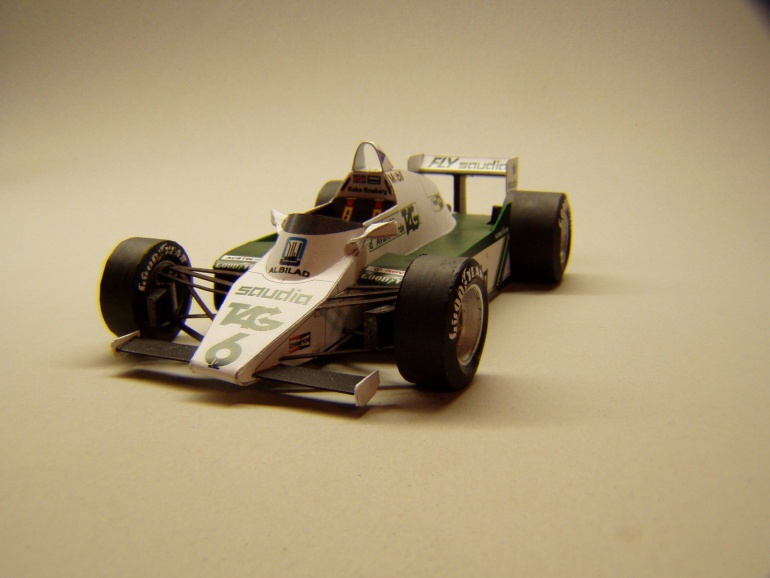 Williams FW08, 1982, Keke Rosberg (Plná velikost v novém okně) Williams FW08, 1982, Keke Rosberg