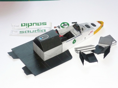 Williams FW09 - Keke Rosberg - GP Brazilie 84 Williams FW09 - Keke Rosberg - GP Brazilie 84