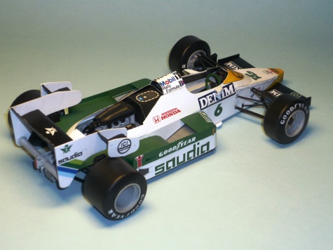 Williams FW09 - Keke Rosberg - GP Brazilie 84 Williams FW09 - Keke Rosberg - GP Brazilie 84