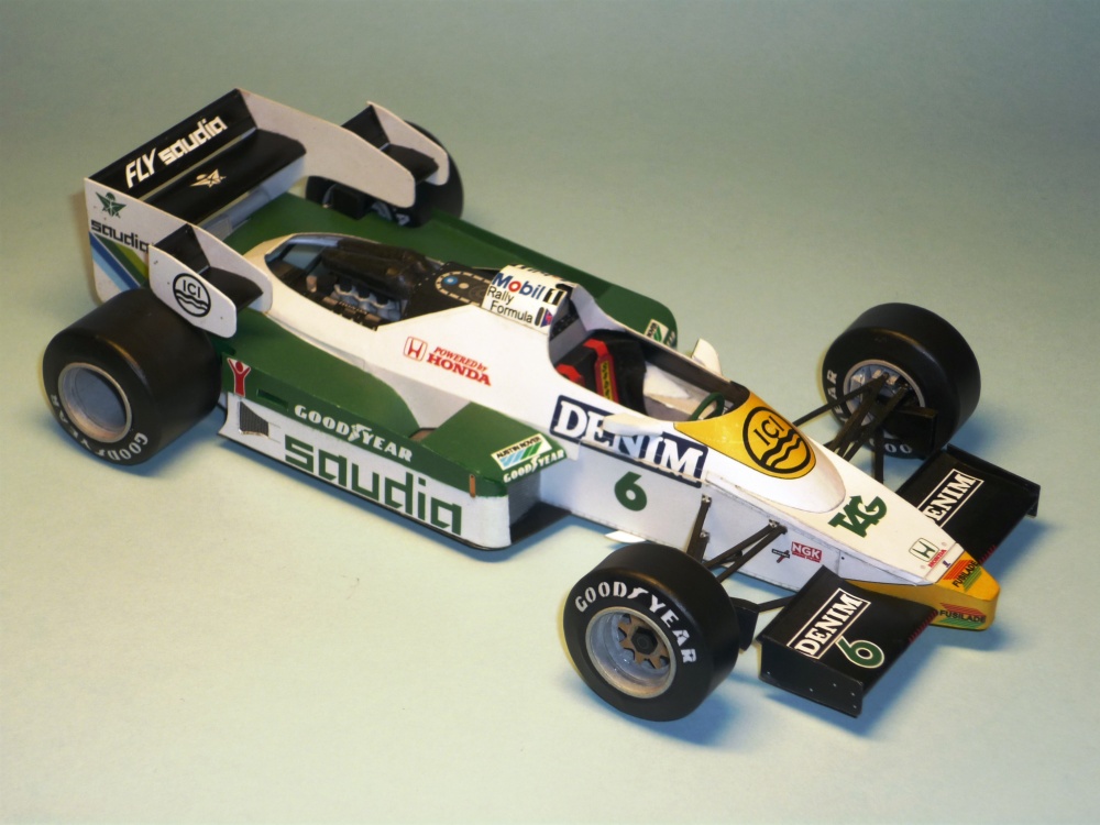 Williams FW09 - Keke Rosberg - GP Brazilie 84 (Plná velikost v novém okně) Williams FW09 - Keke Rosberg - GP Brazilie 84