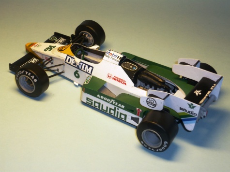 Williams FW09 - Keke Rosberg - GP Brazilie 84 Williams FW09 - Keke Rosberg - GP Brazilie 84