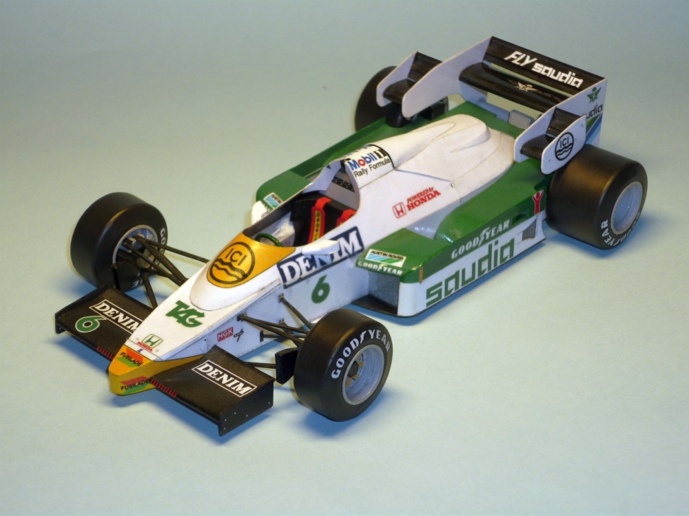 Williams FW09 - Keke Rosberg - GP Brazilie 84 (Plná velikost v novém okně) Williams FW09 - Keke Rosberg - GP Brazilie 84
