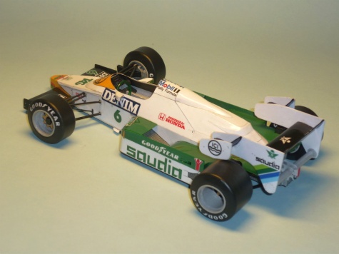 Williams FW09 - Keke Rosberg - GP Brazilie 84 Williams FW09 - Keke Rosberg - GP Brazilie 84