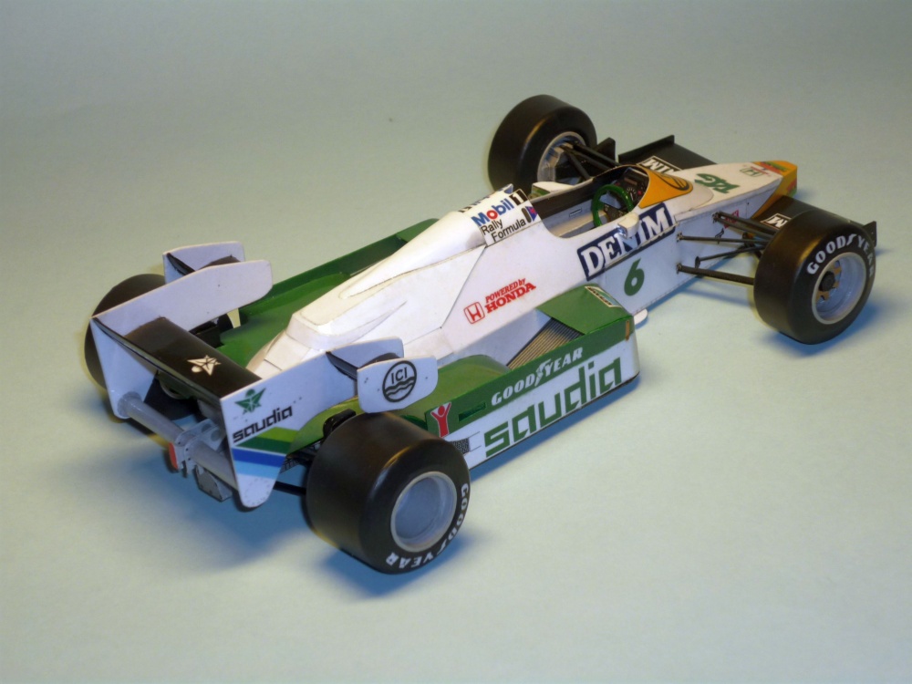 Williams FW09 - Keke Rosberg - GP Brazilie 84 (Plná velikost v novém okně) Williams FW09 - Keke Rosberg - GP Brazilie 84